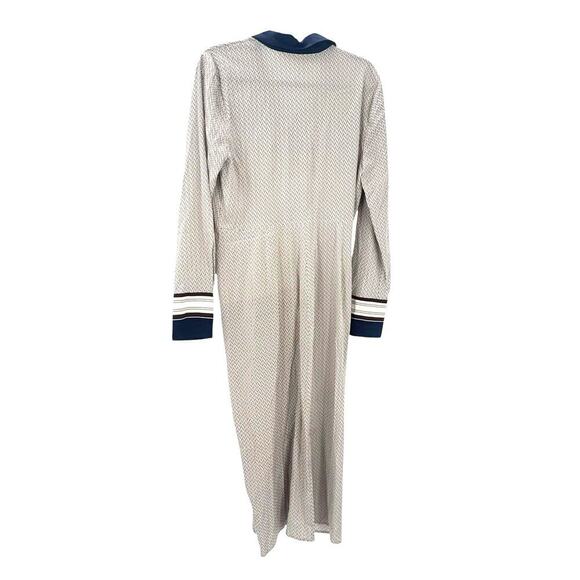 Veronica Beard Silk Print Button Front Shirt Midi Dress Women's Size 10 NWT - Picture 8 of 13